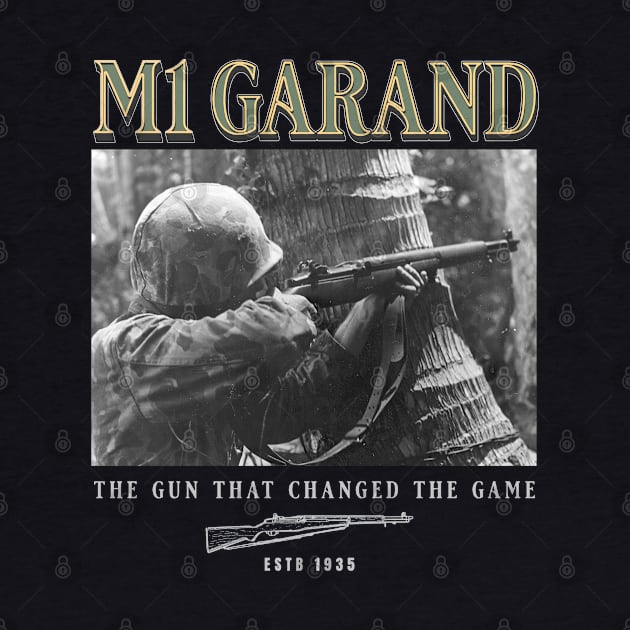 World War 2 Weapon M1 Garand Rifle by Distant War